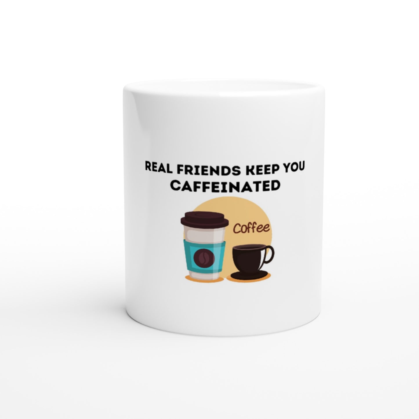 White 11oz Ceramic Mug