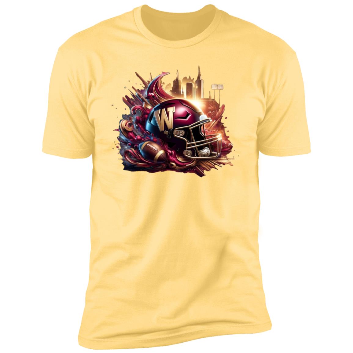 Washington Comandersvfootball3dw-300dpi NL3600 Premium SPORTS T-Shirt