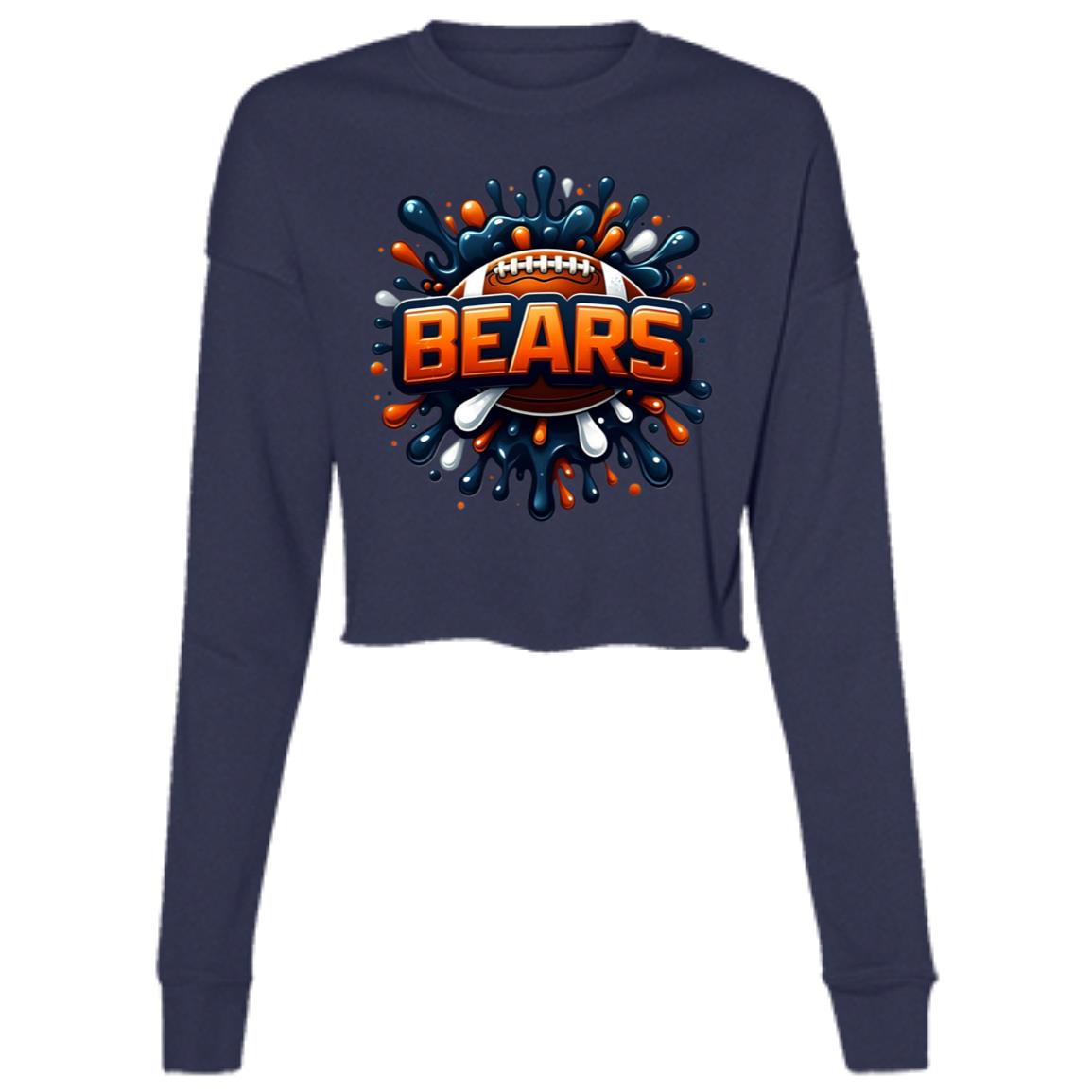 Bears2 GIRL B7503 Ladies' Cropped Fleece Crew