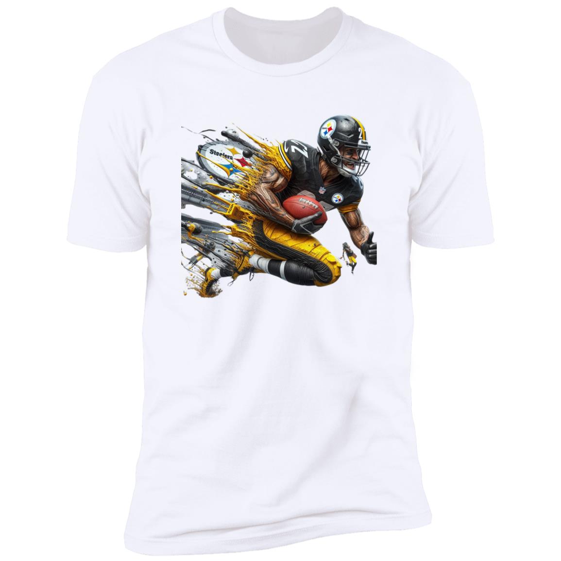 DALLAS FOOT BALL PLAYER WITH BALL NL3600 Premium SPORTS T SHIRTS