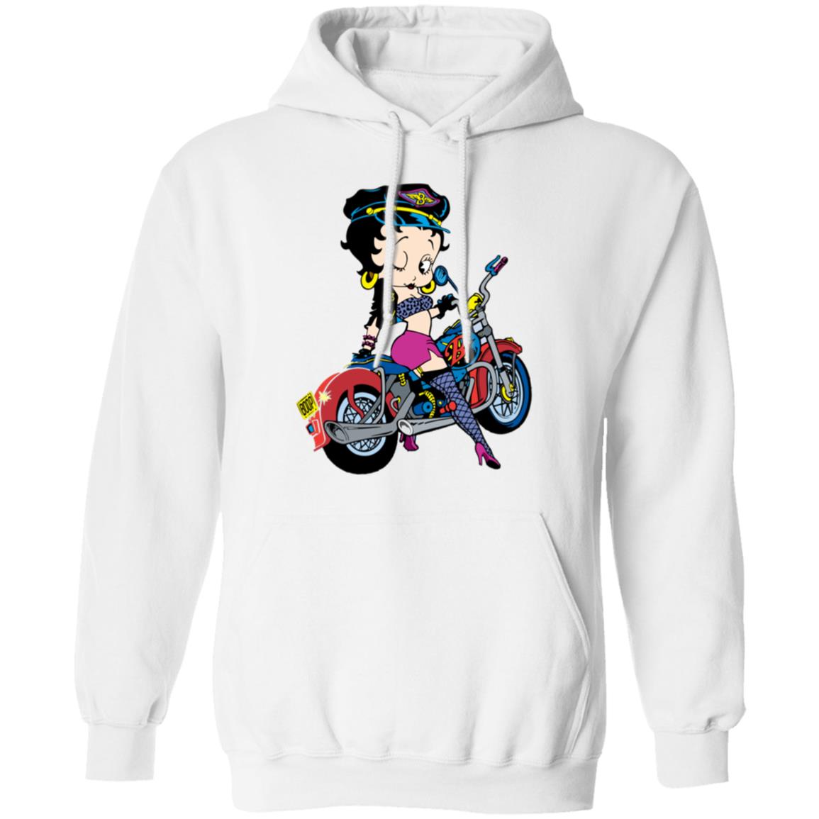 betty-boop-25 G185 Pullover Hoodie