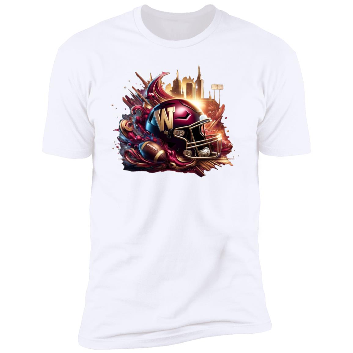 Washington Comandersvfootball3dw-300dpi NL3600 Premium SPORTS T-Shirt