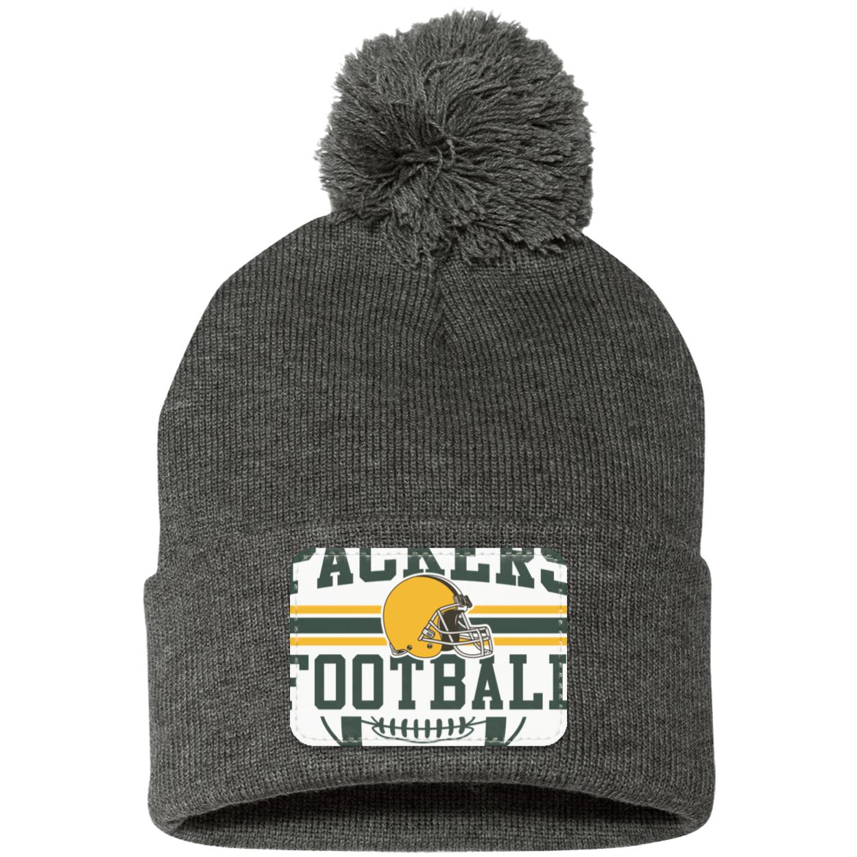 PACKERS PNG SP15 Pom Pom Knit Cap - Patch