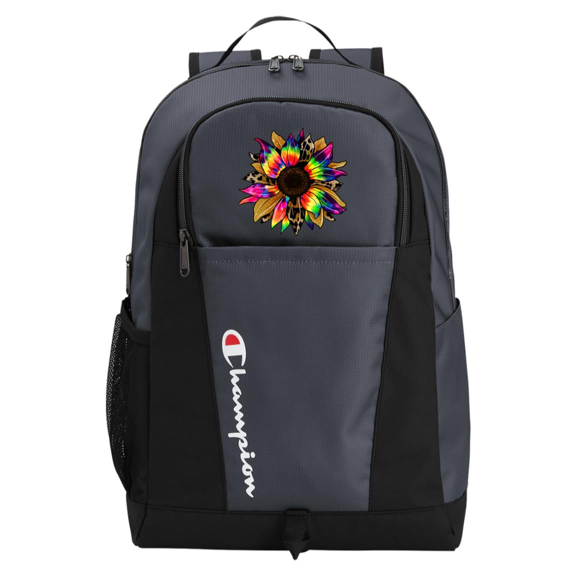 TieDyeSunflower CS21868 Champion Core Backpack
