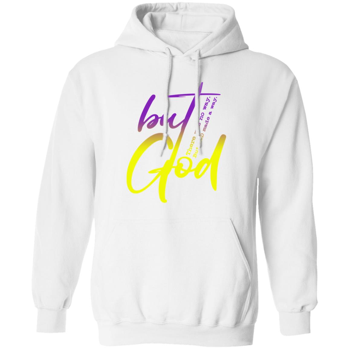 But God-ombre-4- G185 Pullover Hoodie