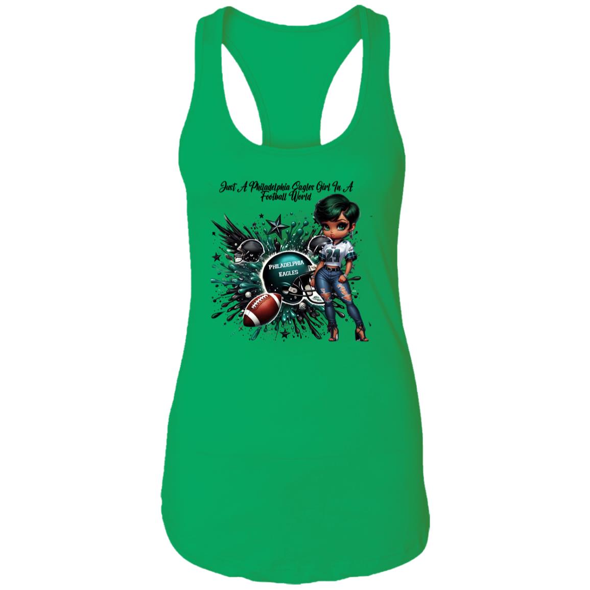 PHILADELPHIA GIRL PNG NL1533 Ladies Ideal Racerback Sports t shirt Tank