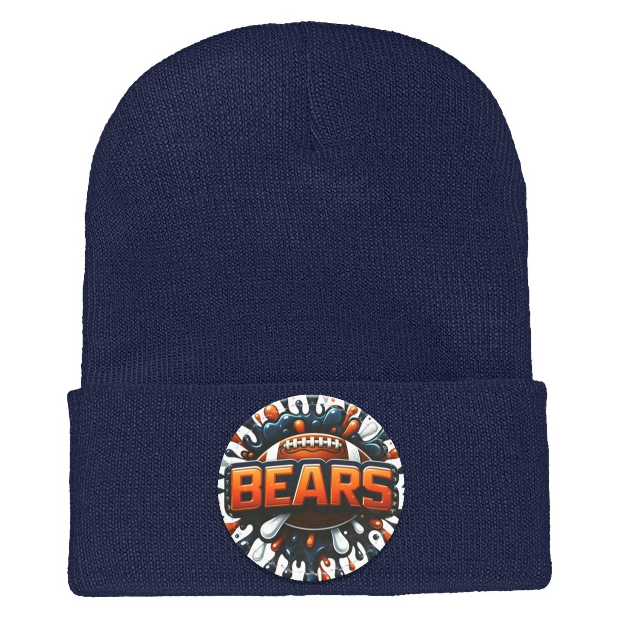 Bears2 GIRL 1501 Yupoong Adult Cuffed Knit Beanie