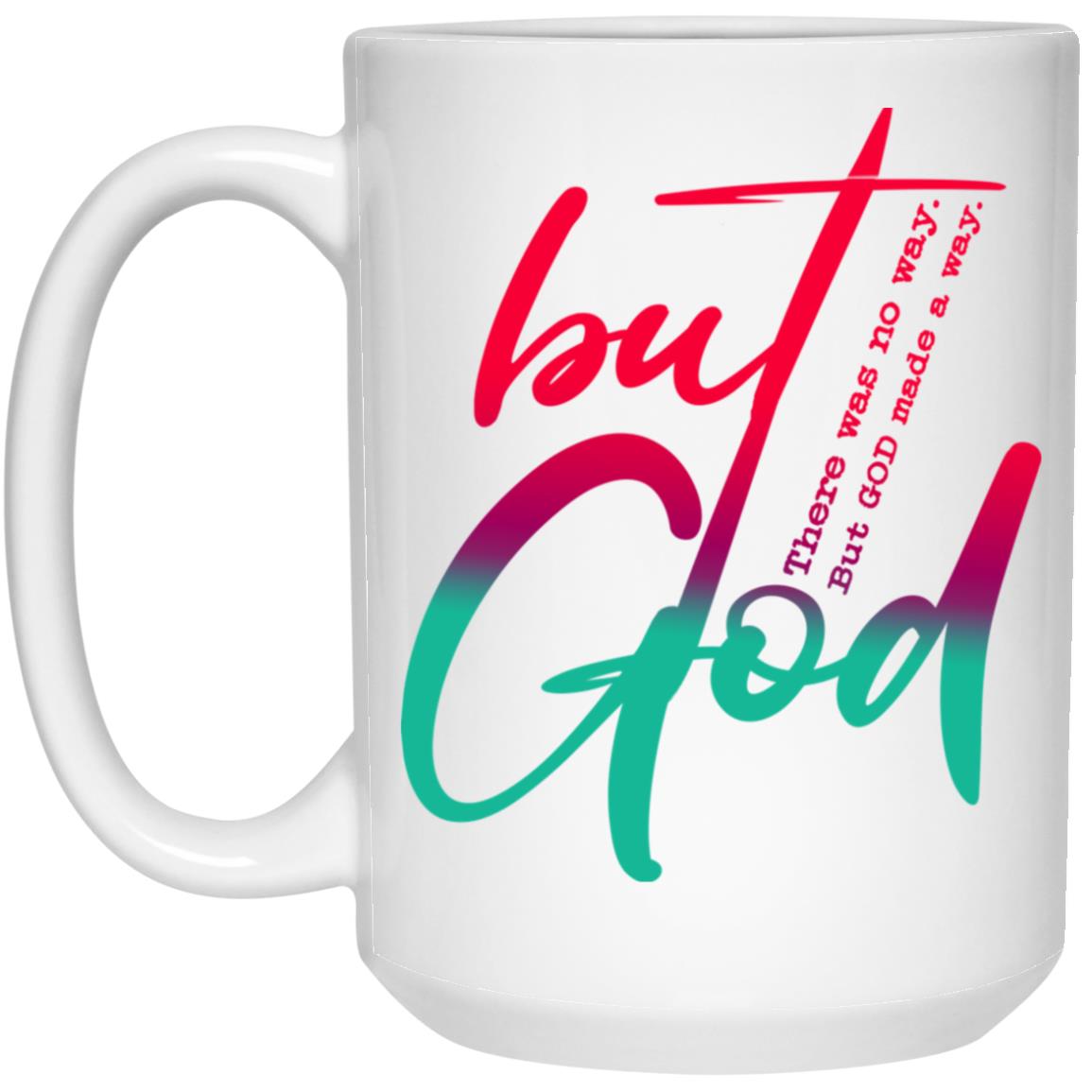 But God-ombre- 21504 15oz White Mug