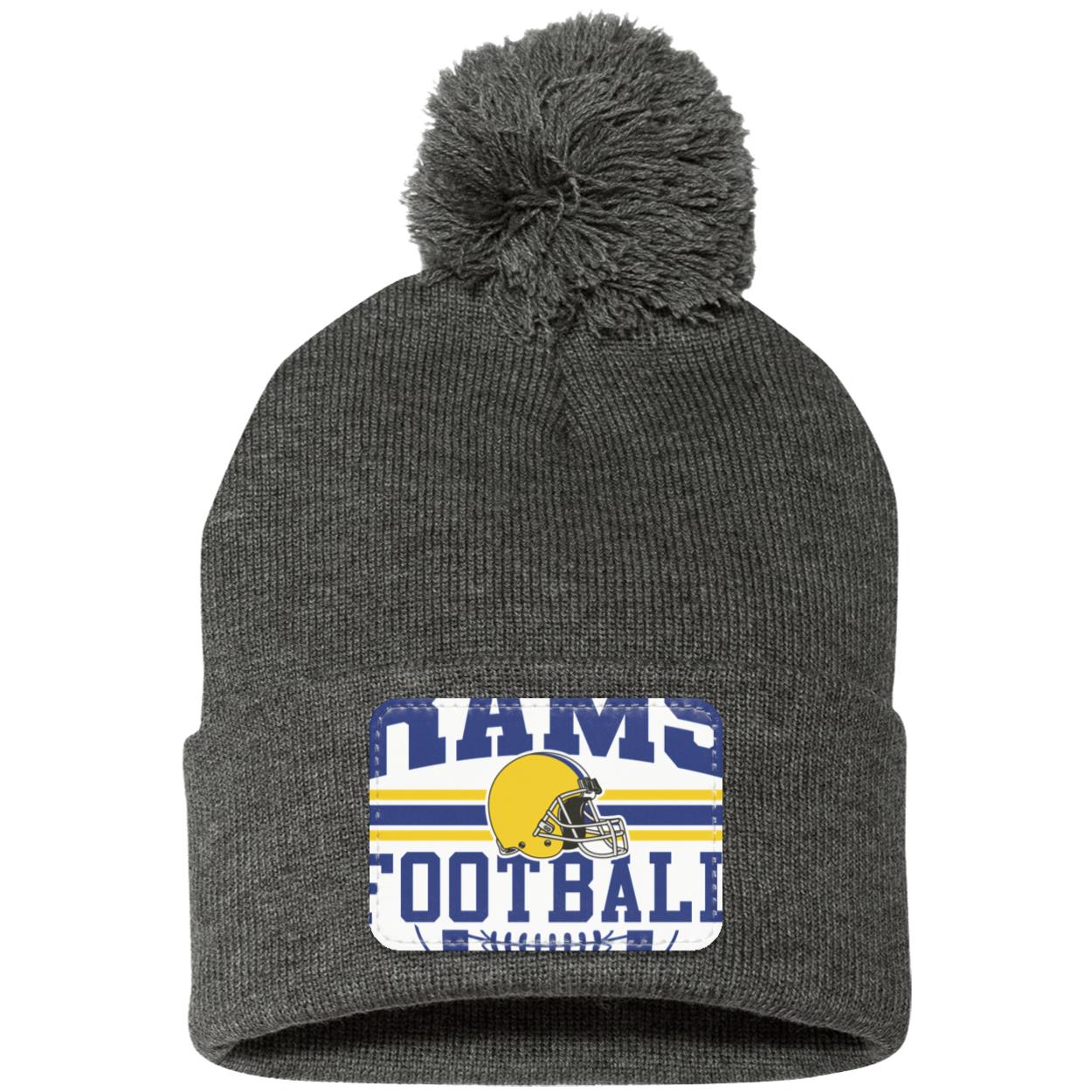 RAMS PNG SP15 Pom Pom Knit Cap - Patch