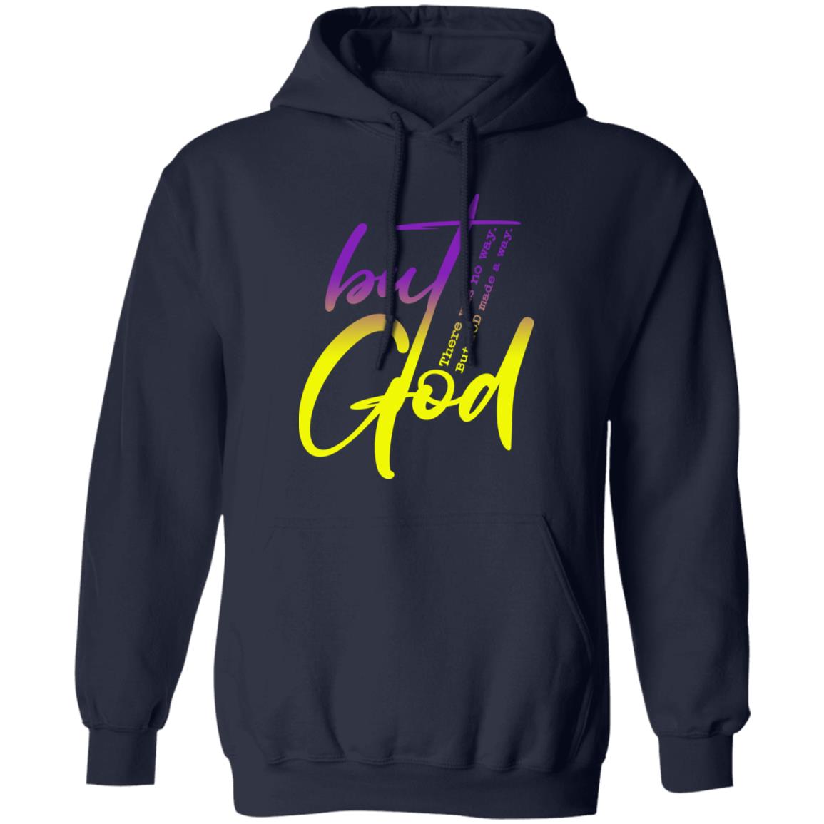 But God-ombre-4- G185 Pullover Hoodie