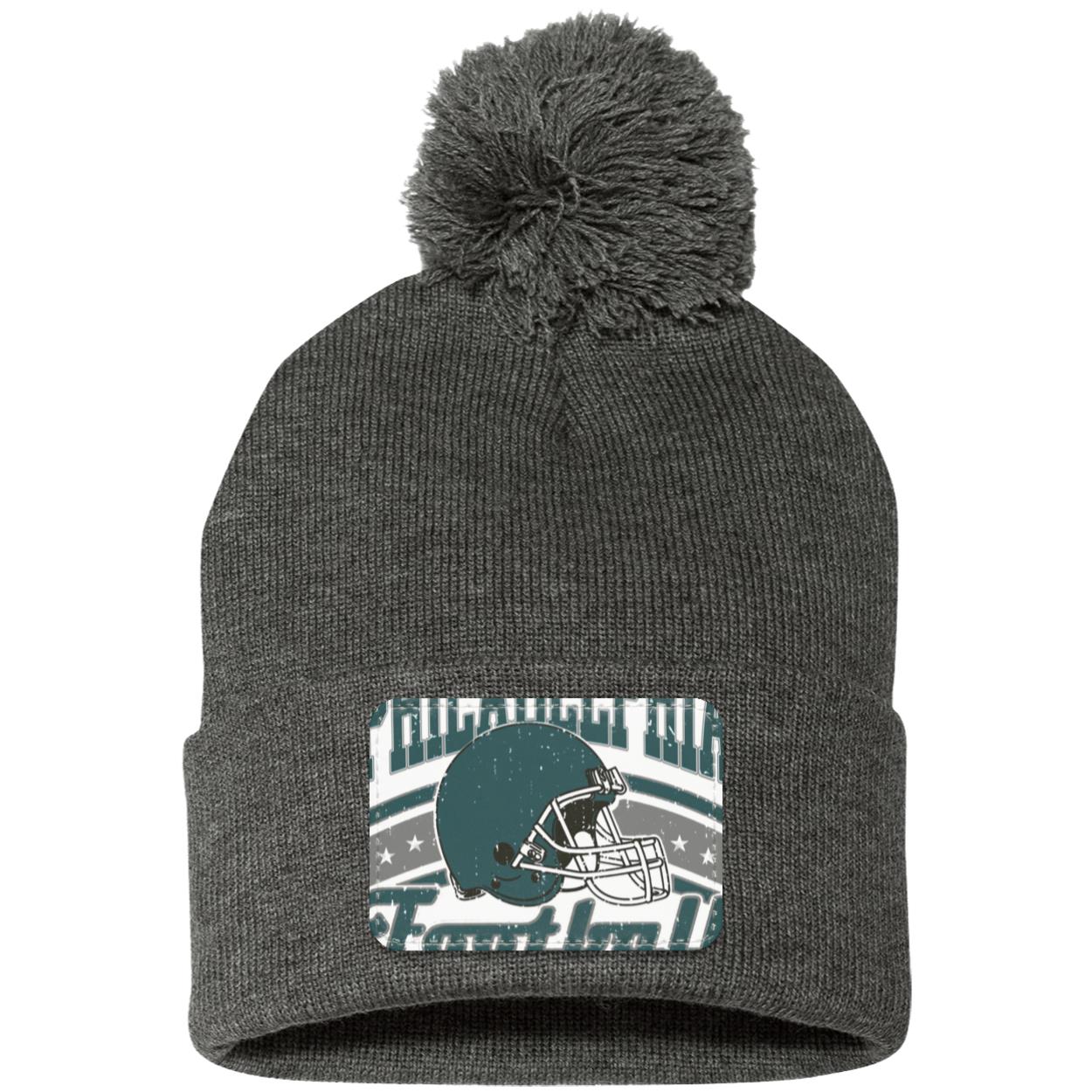 Philadelphia SP15 Pom Pom Knit Cap - Patch