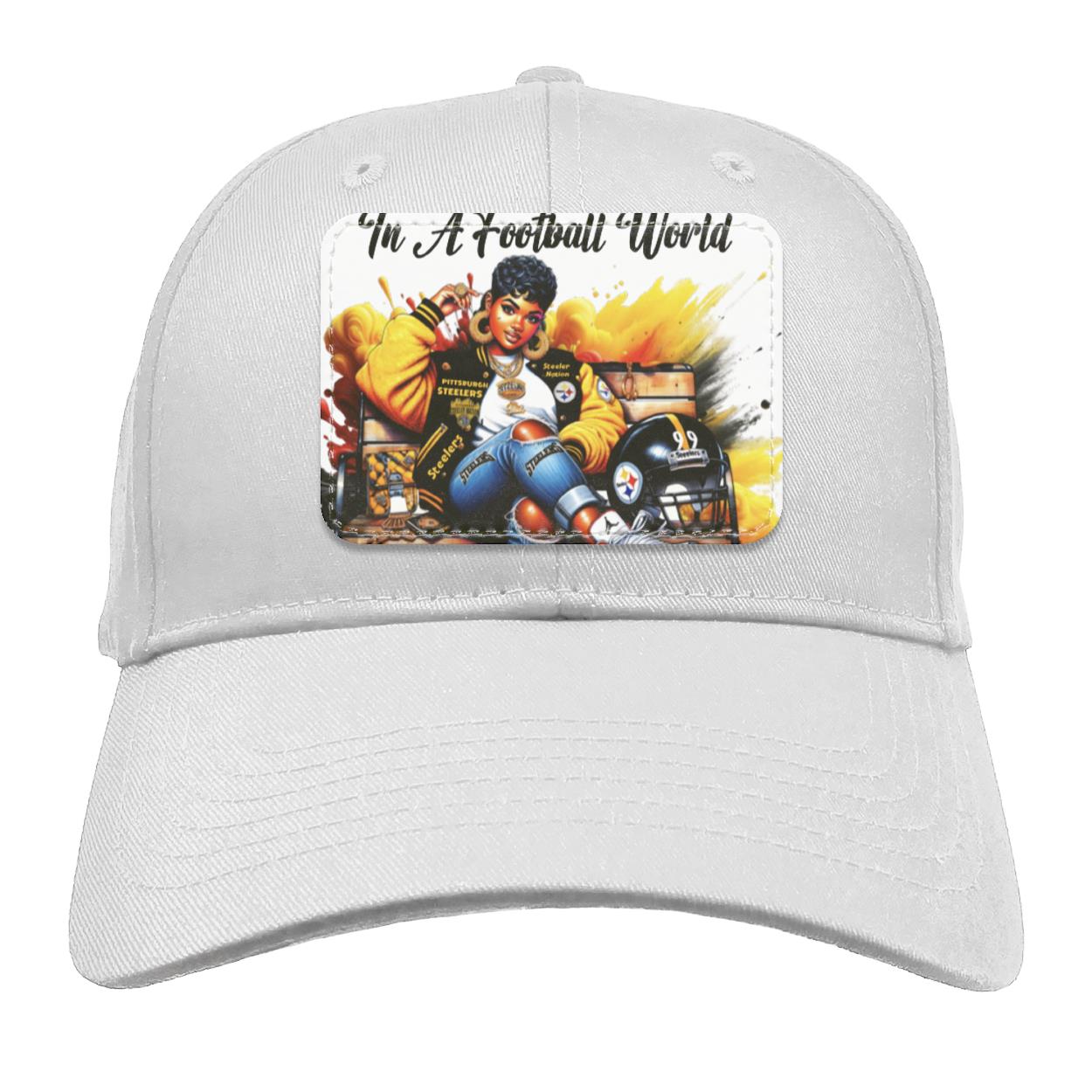 IMG_515 STEELERS GIRL PNG BX020 Structured Twill Cap