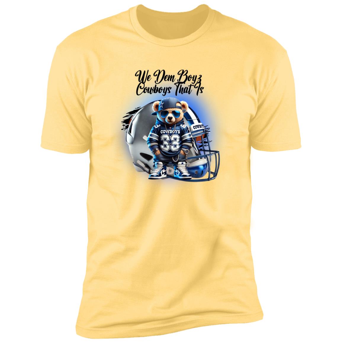 COWBOYS BEAR NL3600 Premium Sports T-Shirt