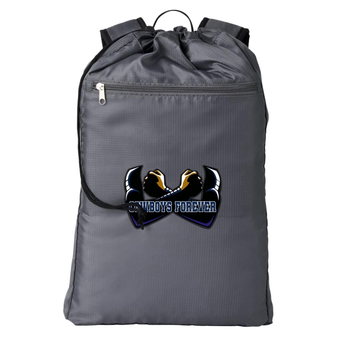 CowboysForever110522PNG BE278 BAGedge Getaway Cinchback Backpack