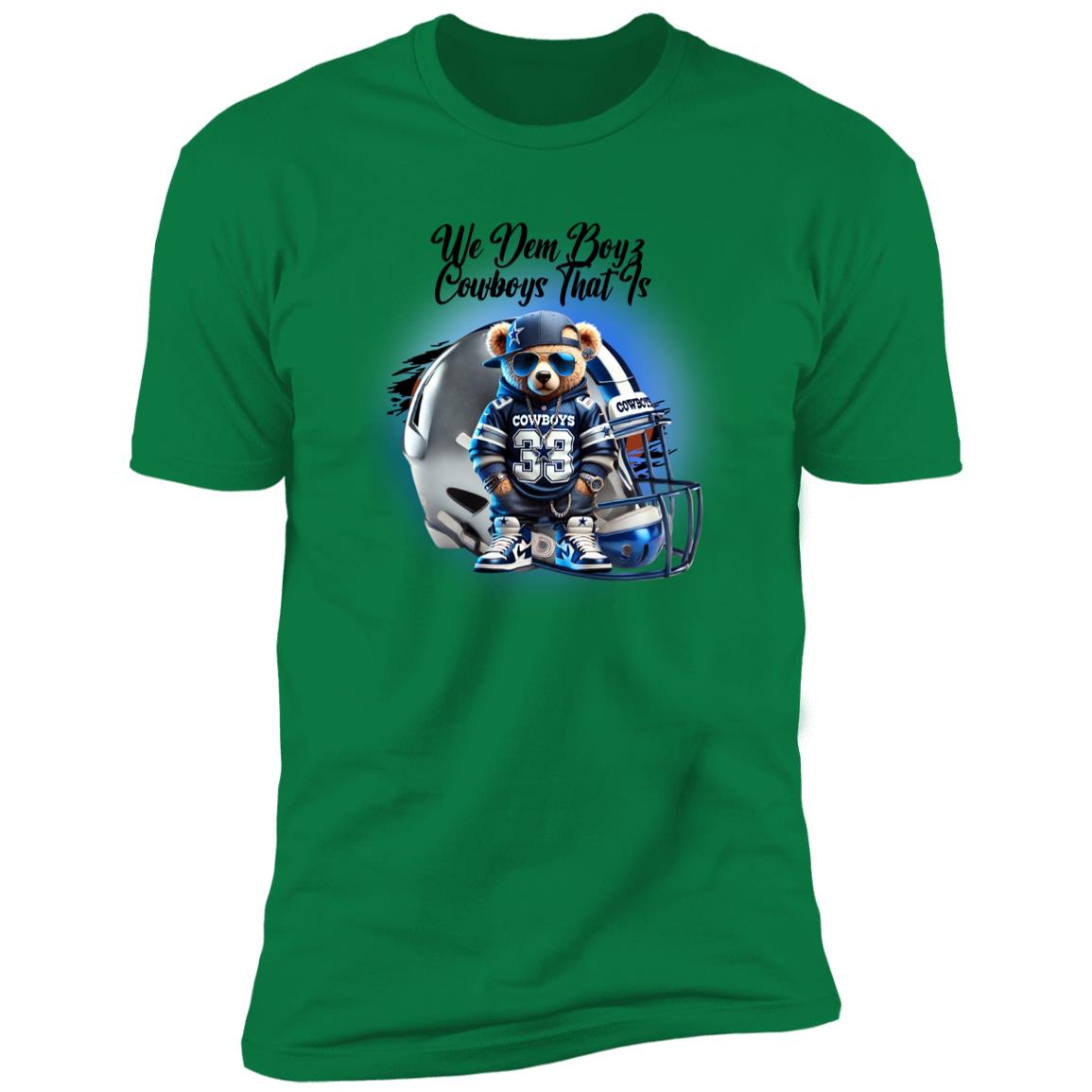 COWBOYS BEAR NL3600 Premium Sports T-Shirt