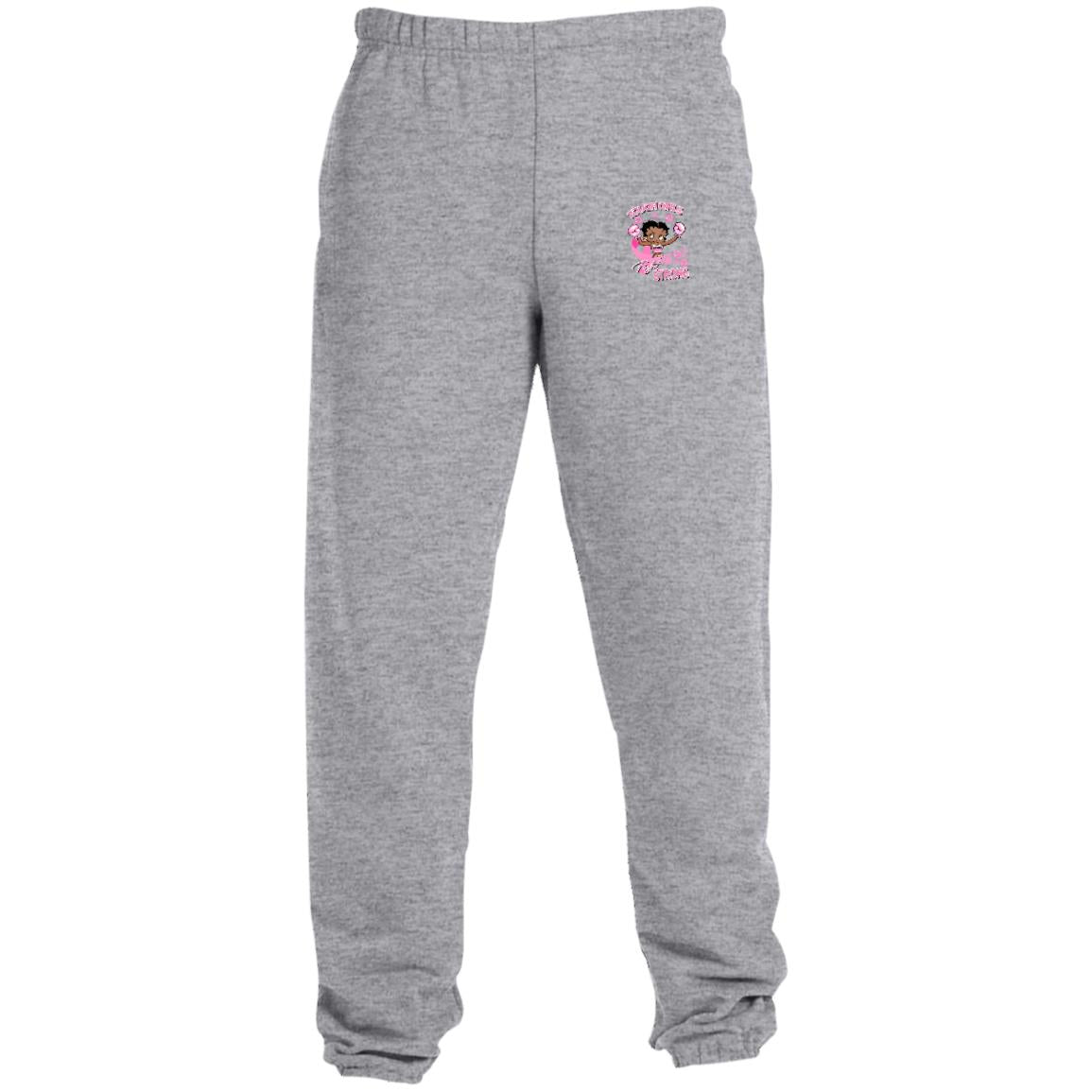 bettyboopinkcancer3 4850MP Sweatpants with Pockets