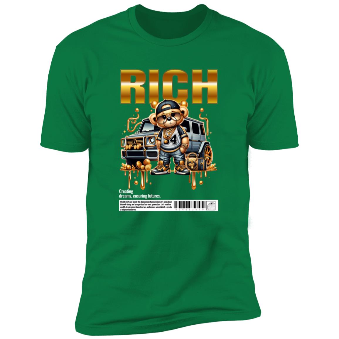 Rich Gold Bear NL3600 Premium Casual Tee's