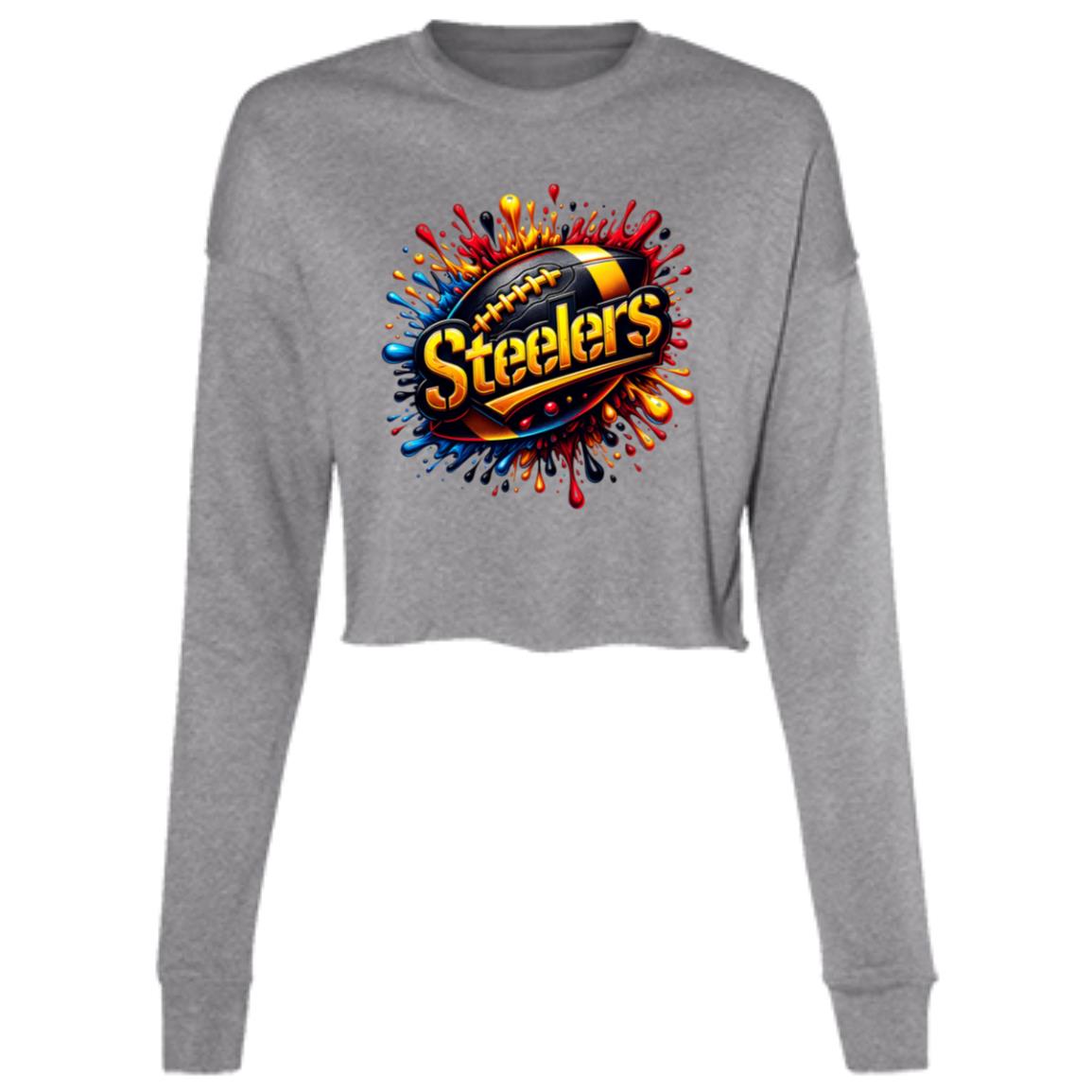 PS7 GIRL 1 B7503 Ladies' Cropped Fleece Crew