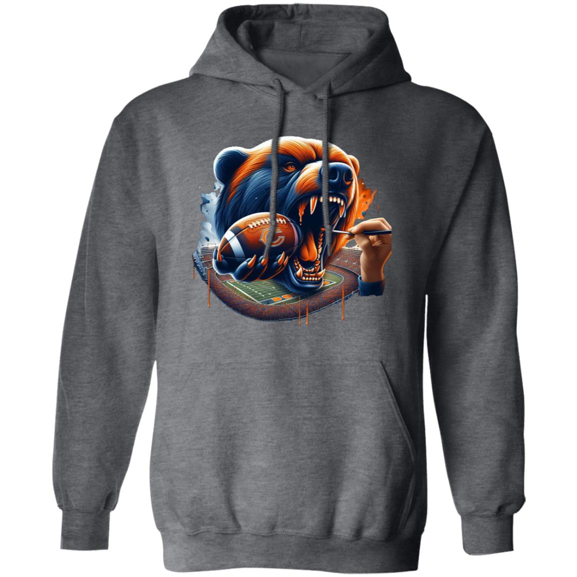 CHICAGO BEARS _184214 G185 Gildan Pullover Hoodie