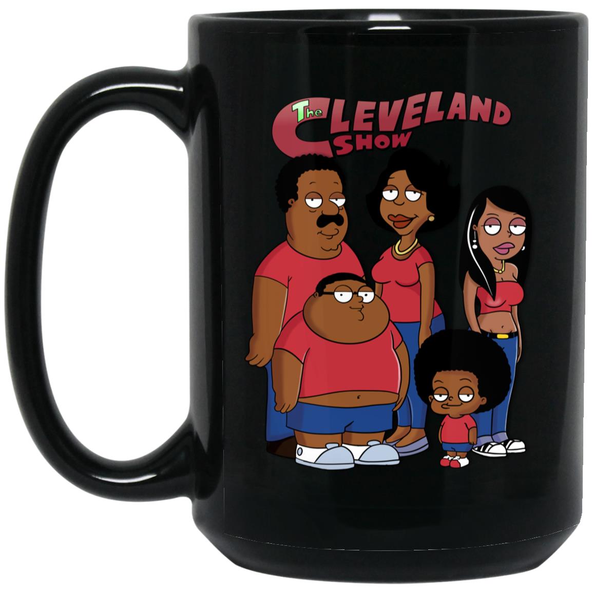 THE CLEVELAND SHOW BM15OZ 15oz Black Mug