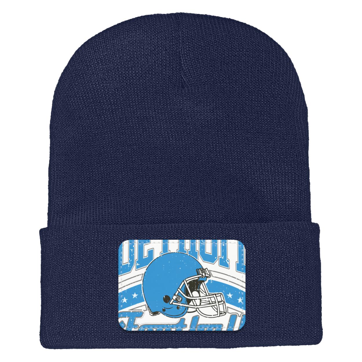 Detroit 1501 Yupoong Adult Cuffed Knit Beanie