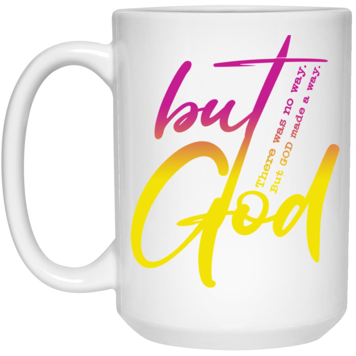 But God-ombre-2- 21504 15oz White Mug