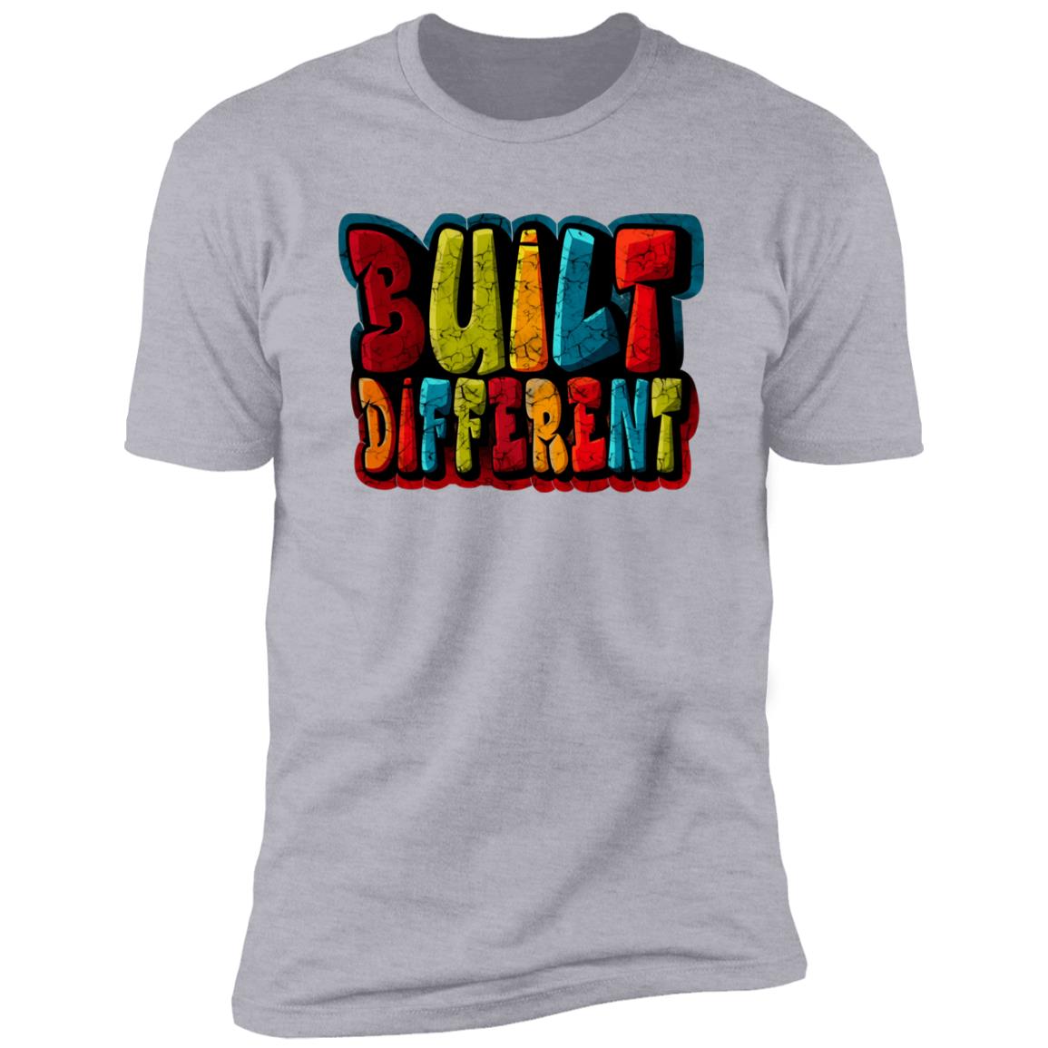 IMG-0236 BUILT DIFFERENT MULTIY COLOR NL3600 Premium Sports T-Shirt
