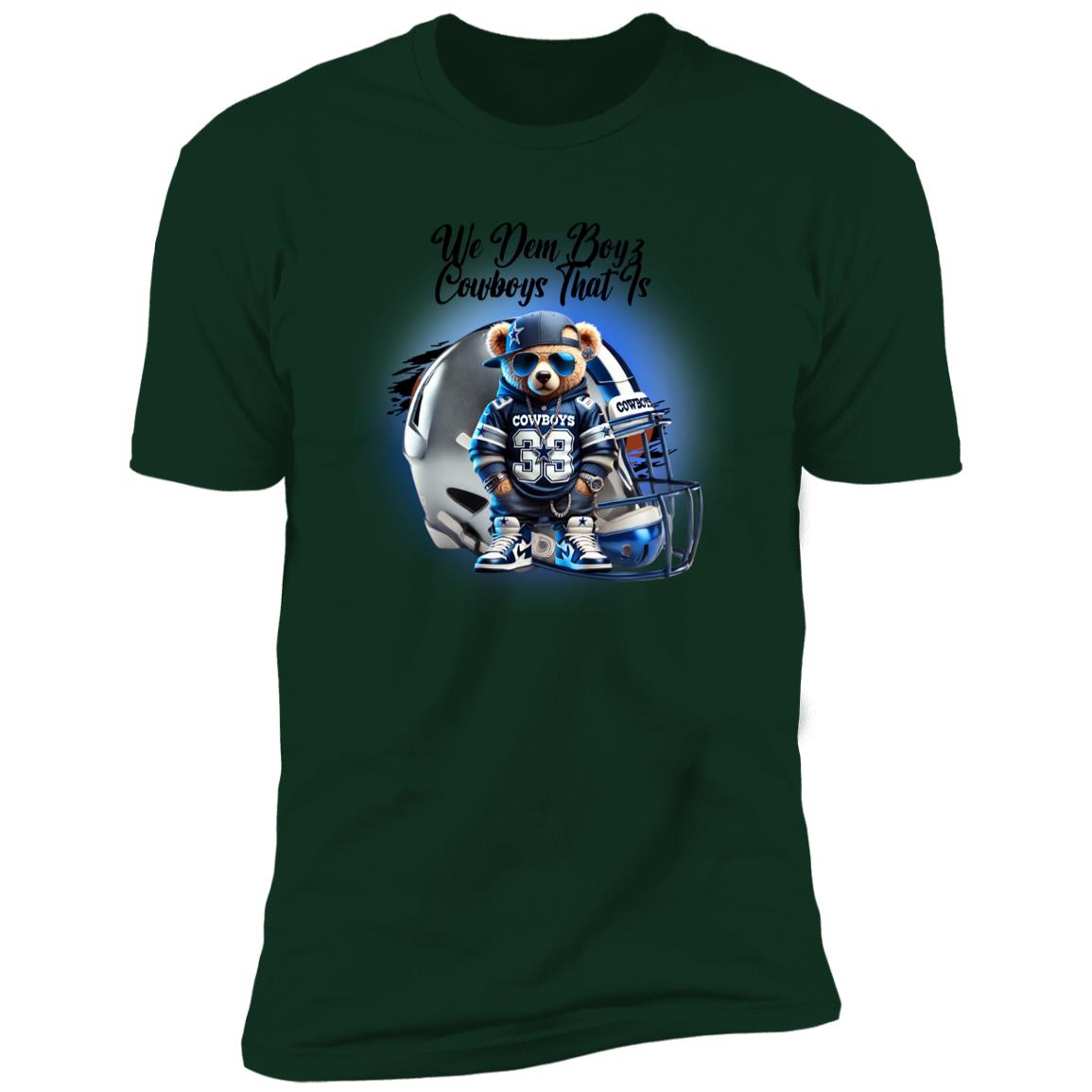 COWBOYS BEAR NL3600 Premium Sports T-Shirt