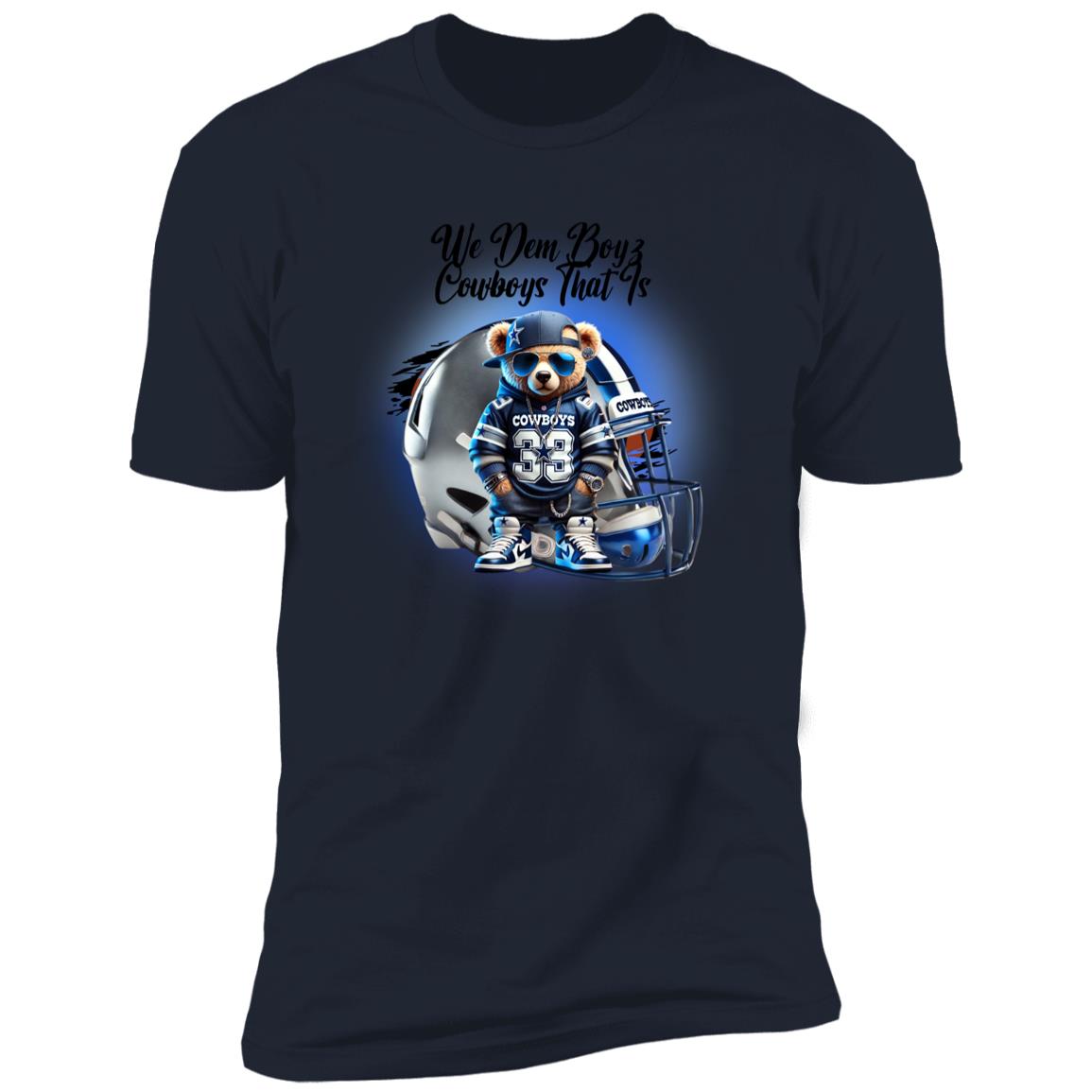 COWBOYS BEAR NL3600 Premium Sports T-Shirt