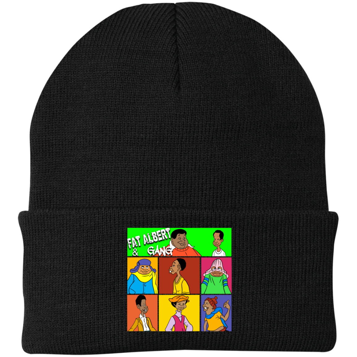 FAT ALBERT CP90 Embroidered Knit Cap