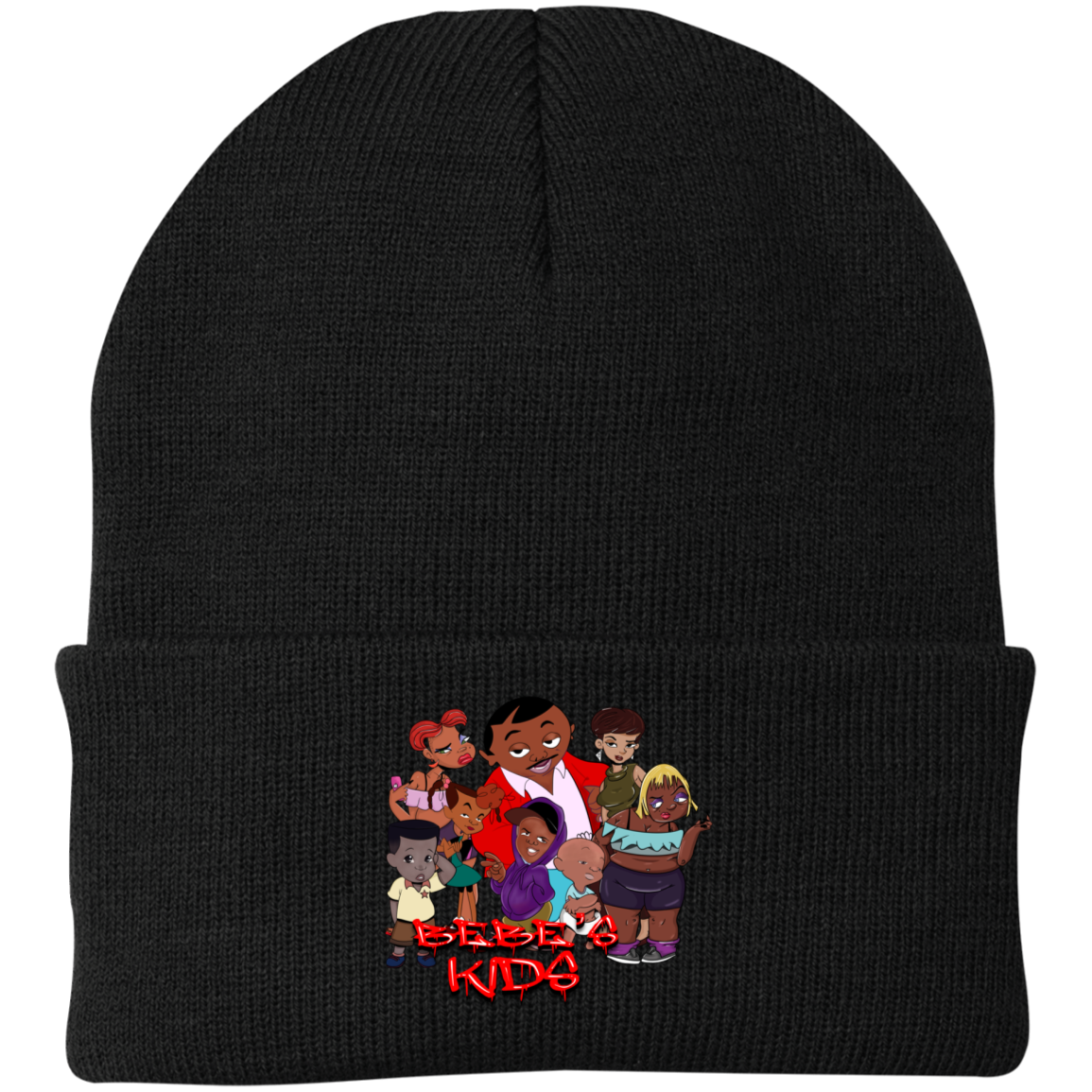 BEBE KIDS CP90 Embroidered Knit Cap