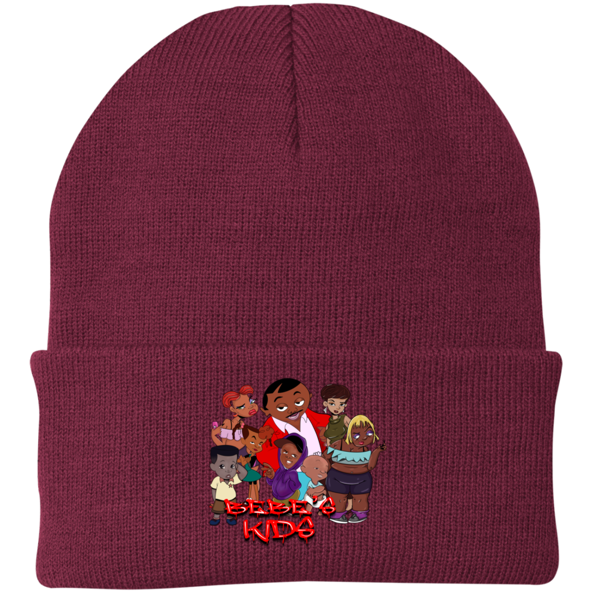 BEBE KIDS CP90 Embroidered Knit Cap