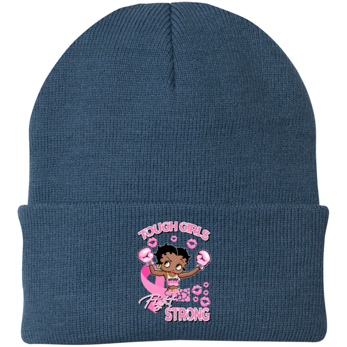 TOUGH GIRILS CP90 Embroidered Knit Cap