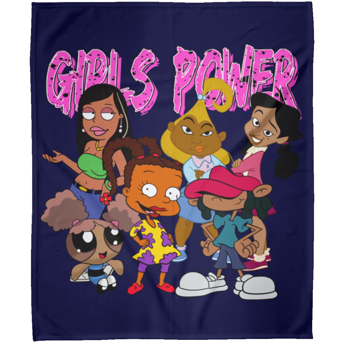 GIRLS POWER FLM Arctic Fleece Blanket 50x60