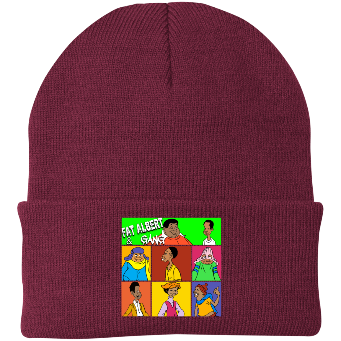 FAT ALBERT CP90 Embroidered Knit Cap