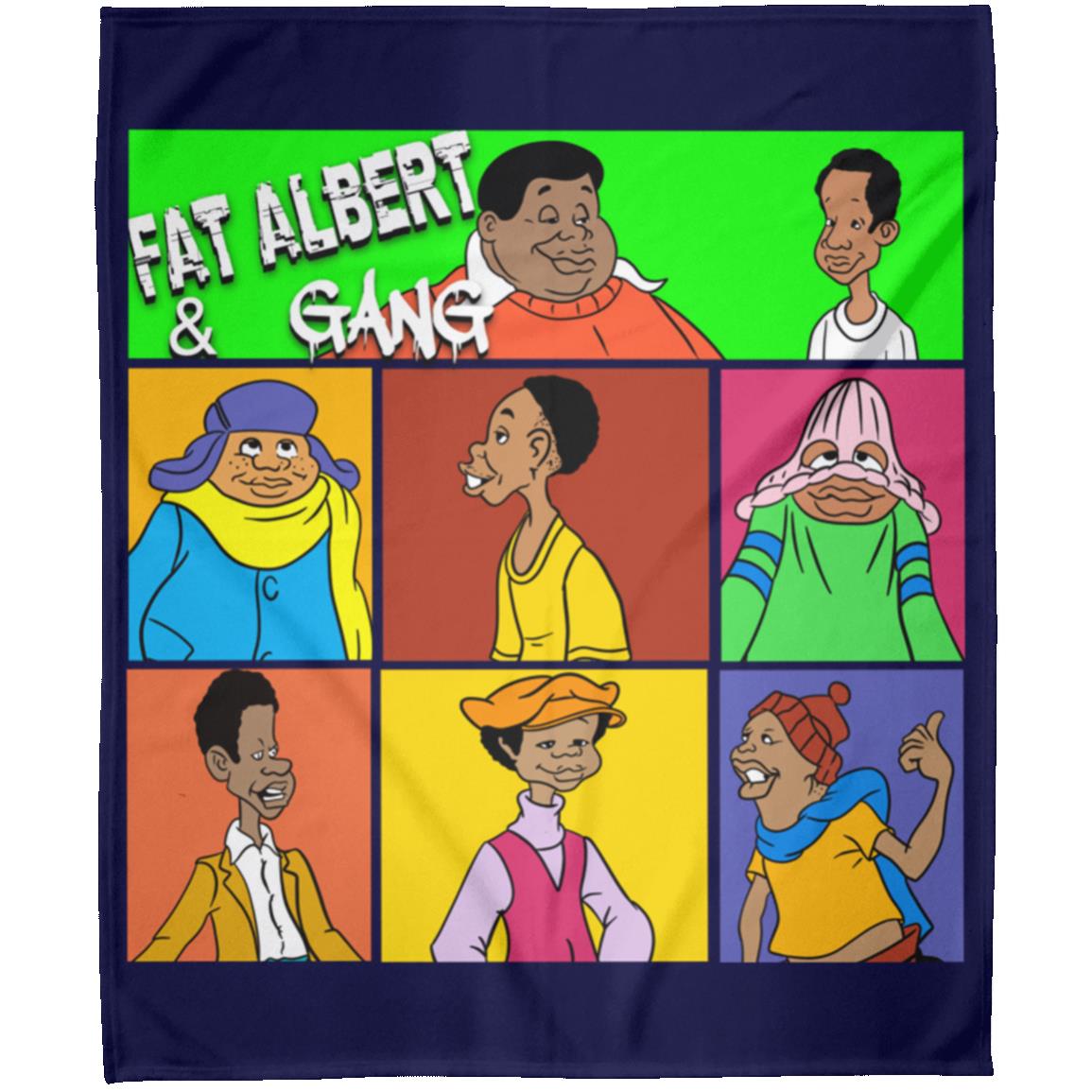 FAT ALBERT & GANG FLM Arctic Fleece Blanket 50x60