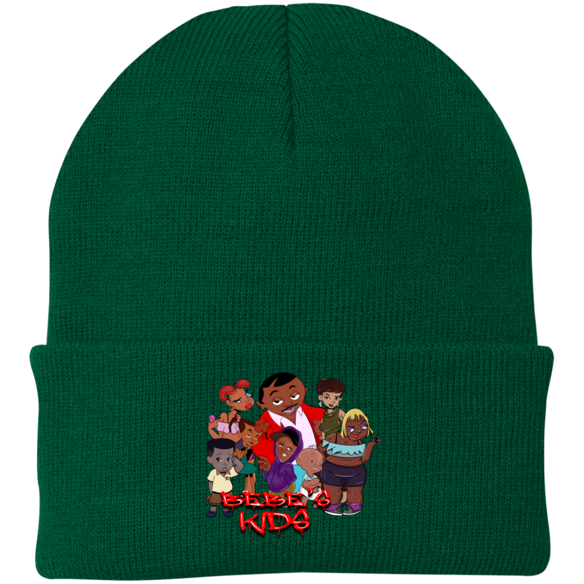 BEBE KIDS CP90 Embroidered Knit Cap