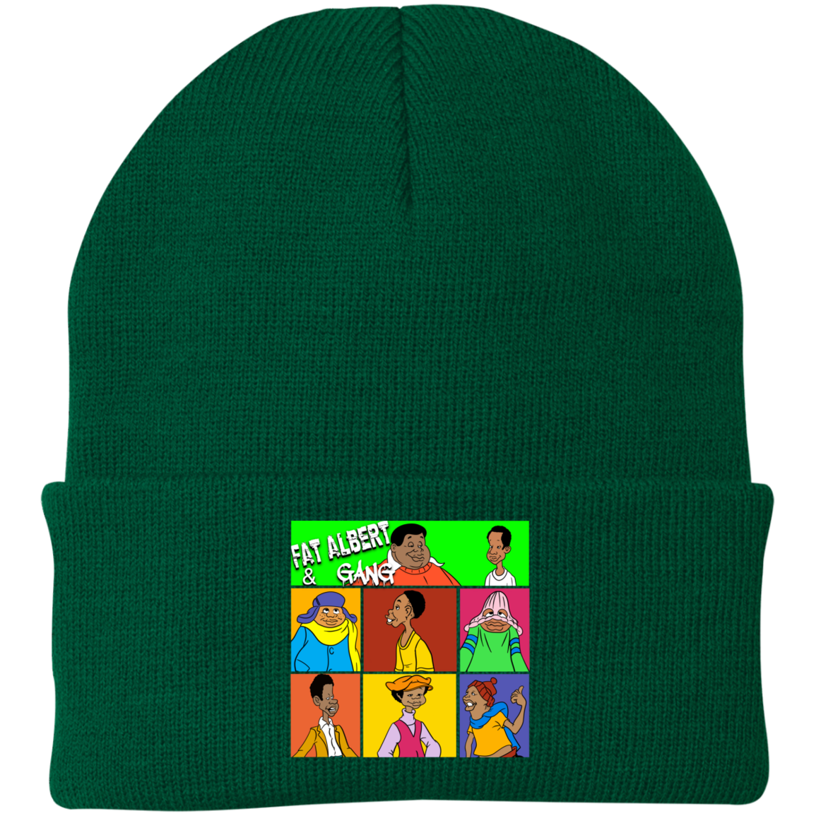 FAT ALBERT CP90 Embroidered Knit Cap