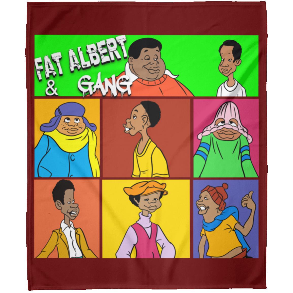 FAT ALBERT & GANG FLM Arctic Fleece Blanket 50x60