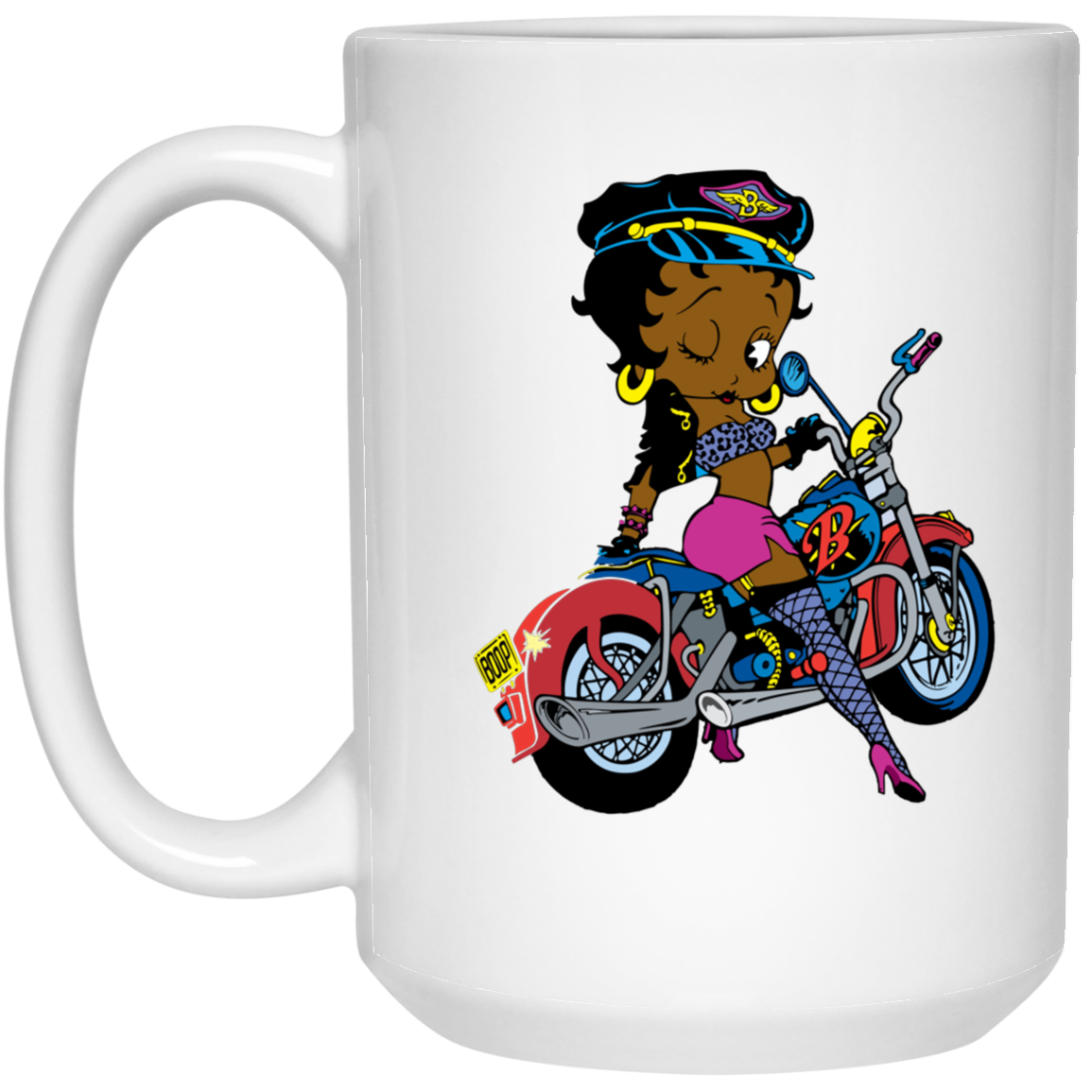 GIRLS POWER 21504 15 oz. White Mug