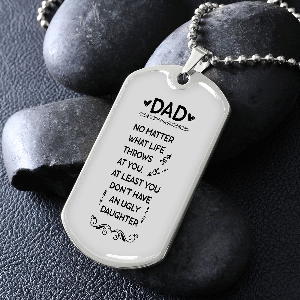 DAD DOG TAG.