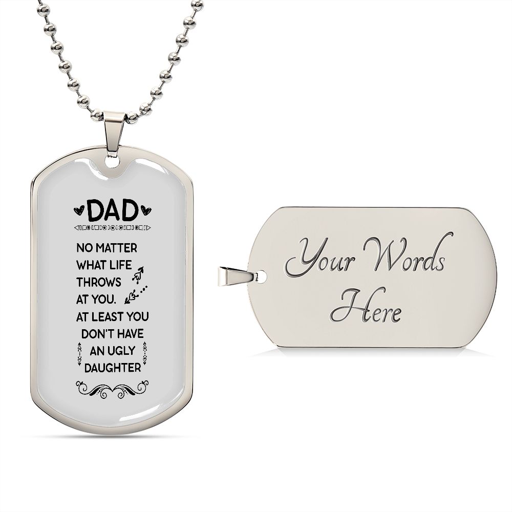 DAD DOG TAG.