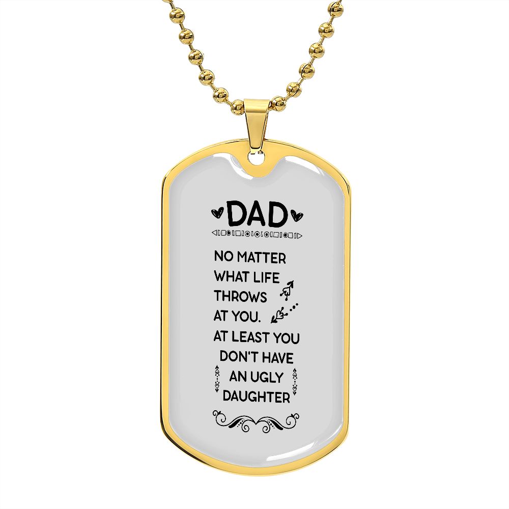 DAD DOG TAG.