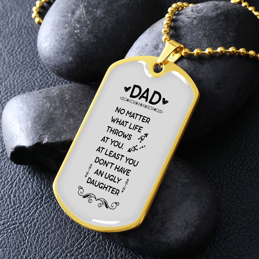 DAD DOG TAG.