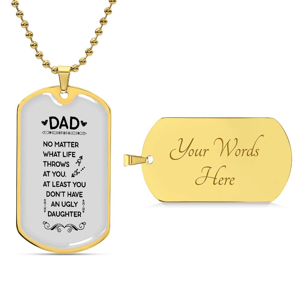 DAD DOG TAG.