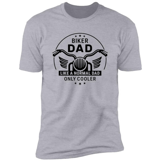 BIKER DAD TRANSPARENT NL3600 Premium Short Sleeve T-Shirt