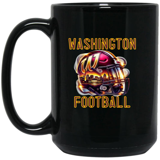 WASHINGTON BM15OZ 15oz Black Mug