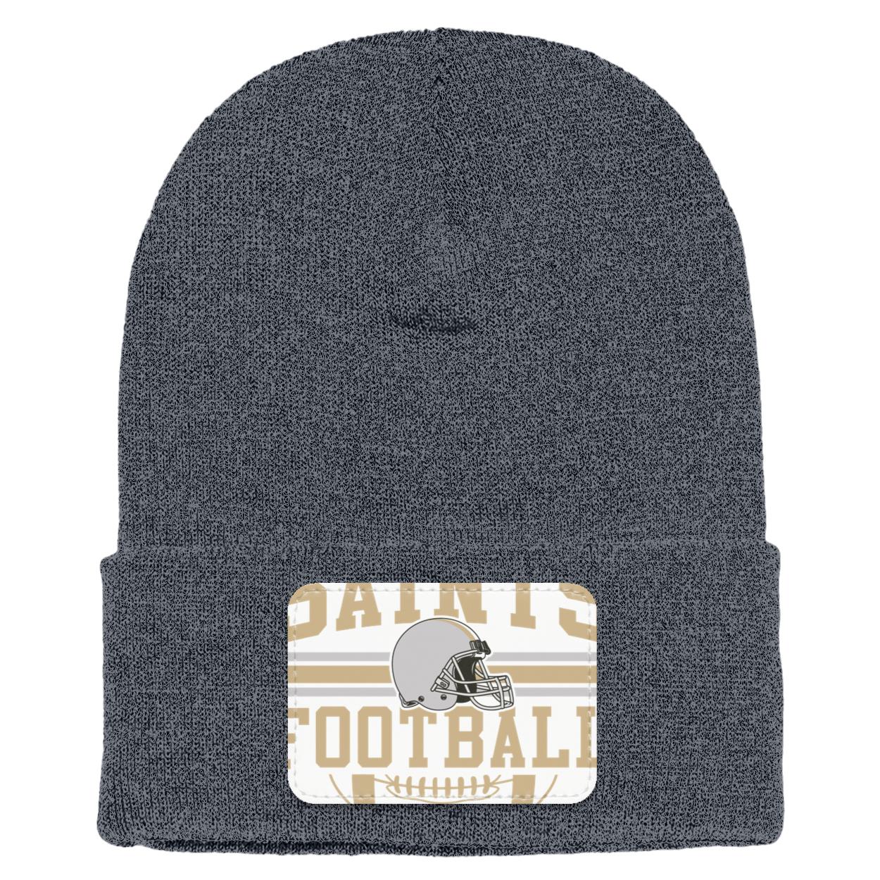 SAINTS PNG 1501 Yupoong Adult Cuffed Knit Beanie