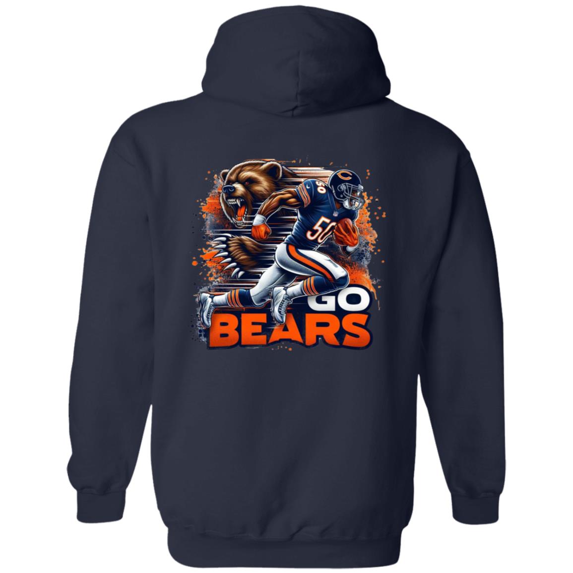 ChIcago Bears Sports G185 Gildan Pullover Hoodie