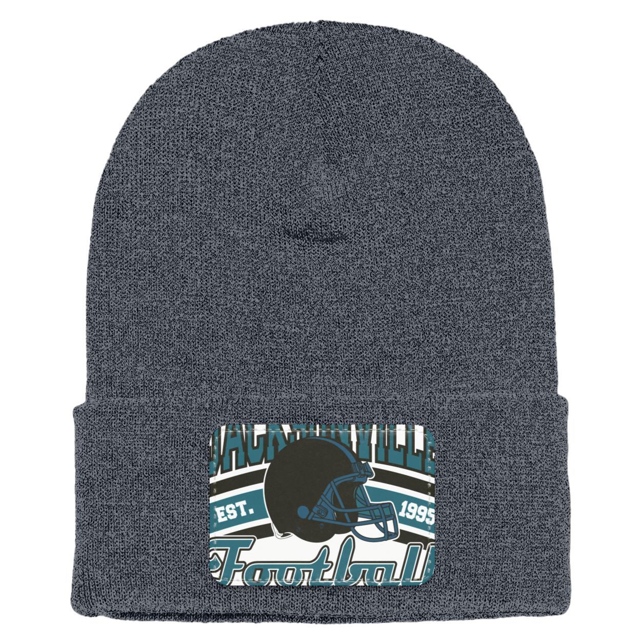JACSONVILLE FOOTBALL 2 1501 Yupoong Adult Cuffed Knit Beanie
